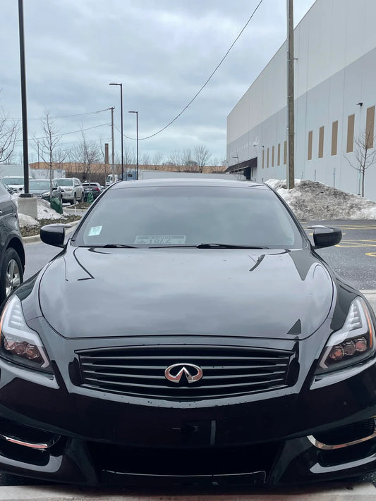 2008-2015 G37 Q60 Carbon Fiber M Mirror Caps